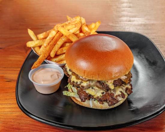 BB's Double Cheeseburger Combo 1