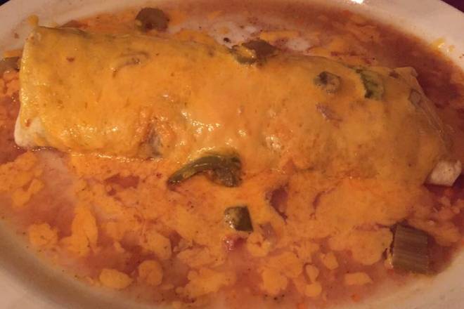 Bean and Beef Burrito