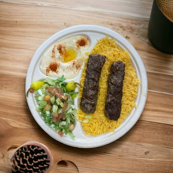 Beef & lamb Kofta Plate
