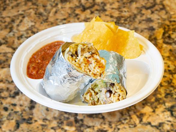 Beef Tongue Burrito