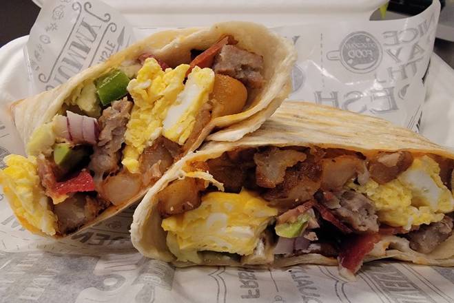Big Breakfast Burritos Made Your Way
