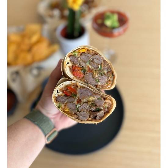 Big Fuego Burrito w/ Carne Asada