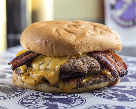 Black and Bleu Burger
