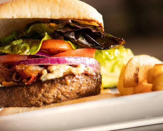 Black and Bleu Burger