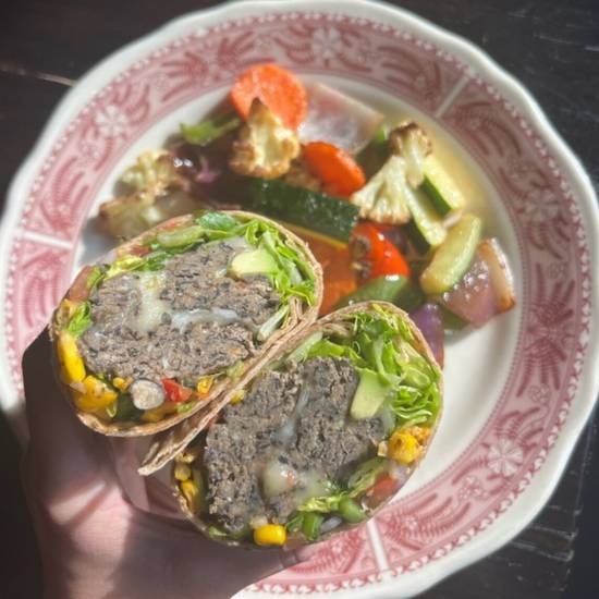 Black Bean Wrap.