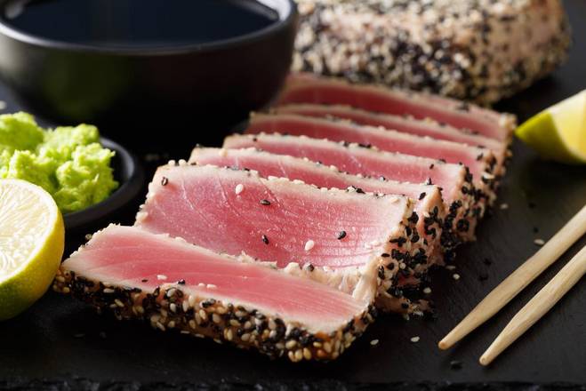 Black pepper tuna tataki (6pcs)🌶ï¸