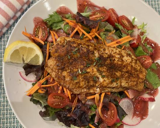 Blackened Catfish Salad