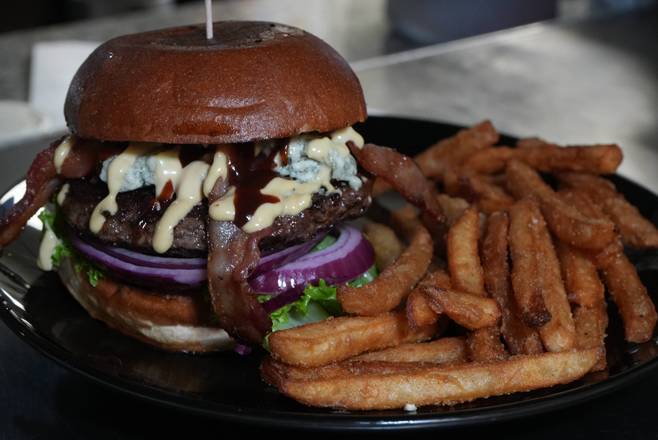 Blue Cheese Bacon Burger
