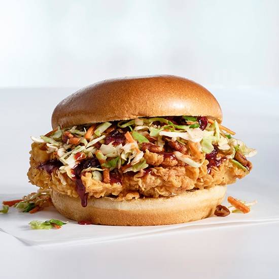 Blueberry Chipotle BBQ Chicken Sandwich