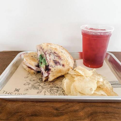 Blueberry Havarti Sandwich