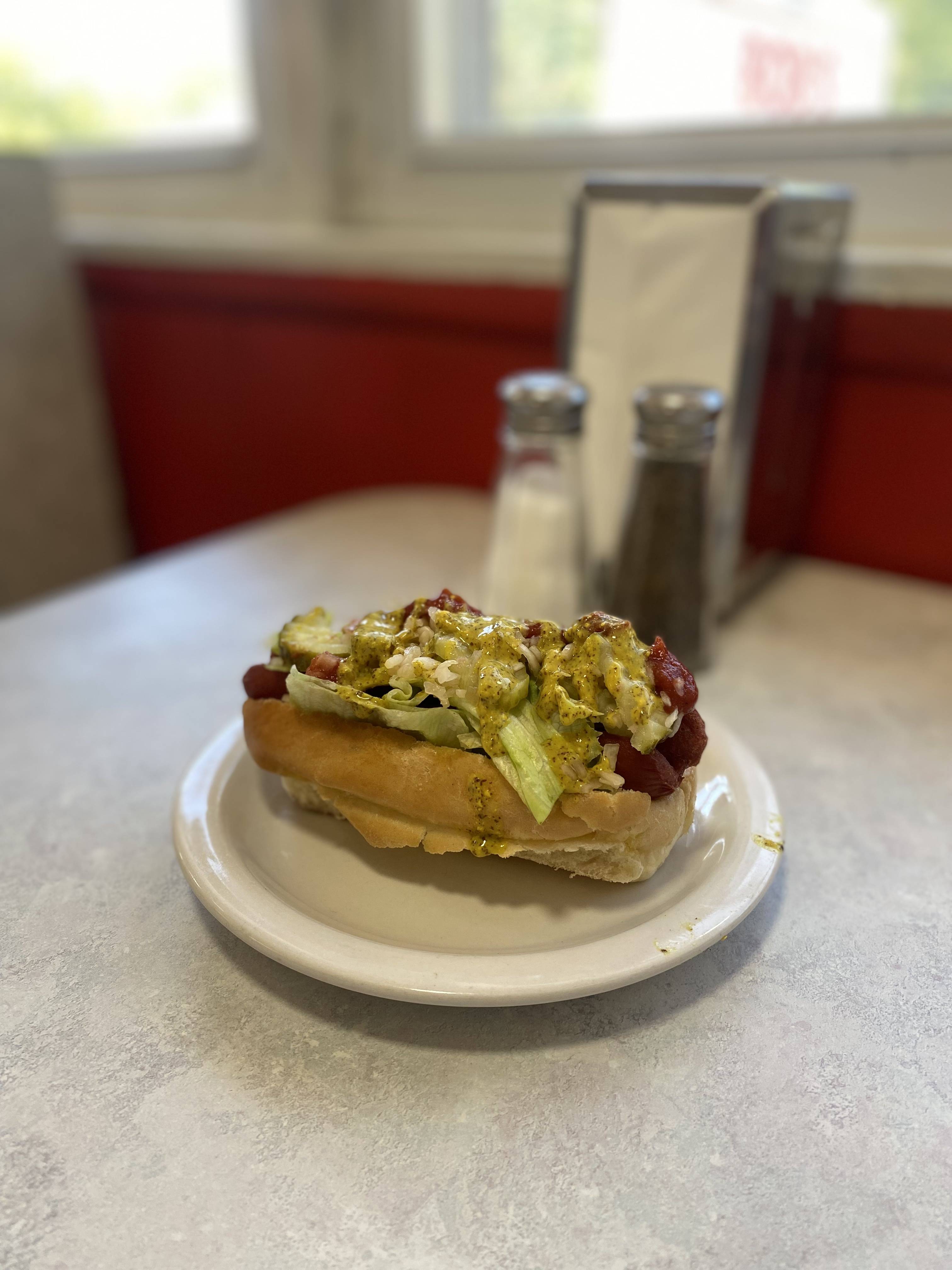 Bob's “everything†Big Beef Dog