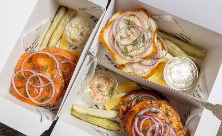 Boxed Bagel Lunch