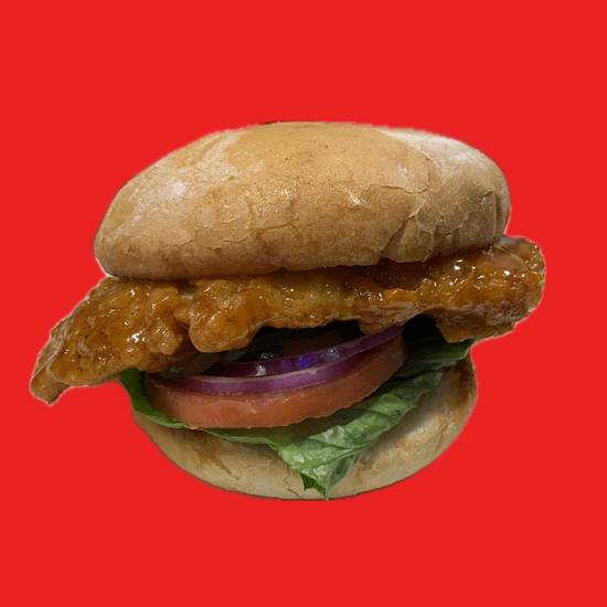 Breaded Chikun Sandwich