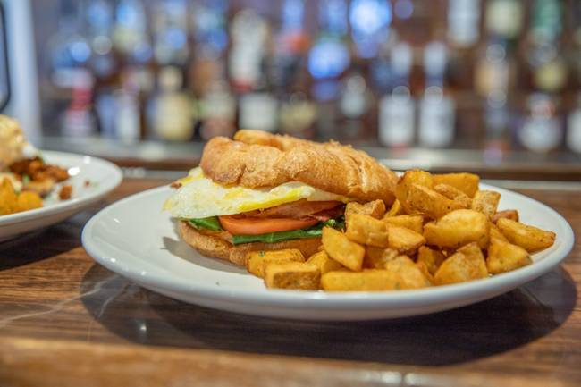 Breakfast Croissant Sandwich