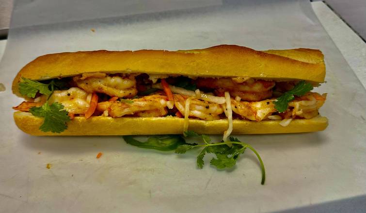 BS9. Grilled Shrimp Sandwich / Bánh Mì Tôm nướng