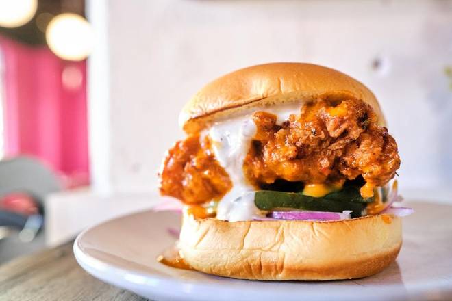 Buffalo Bleu Chicken Sammy