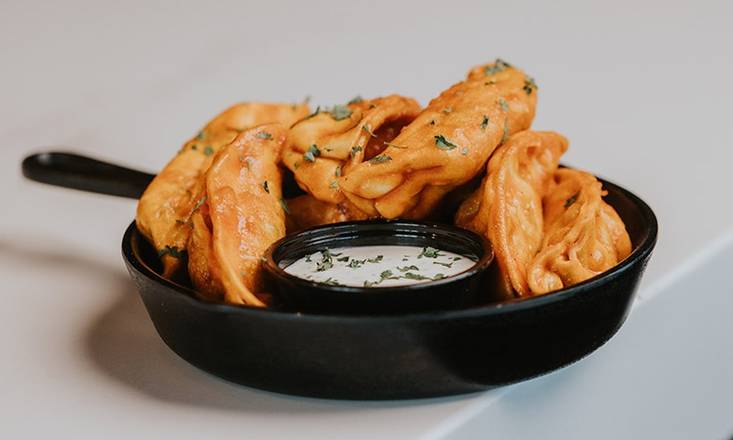 Buffalo Chicken Potstickers