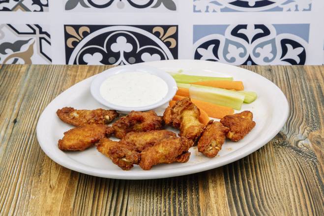 Buffalo Chicken Wings (9 pcs)