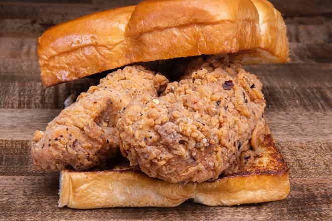 Build Your Own Fried Chicken Sandwich