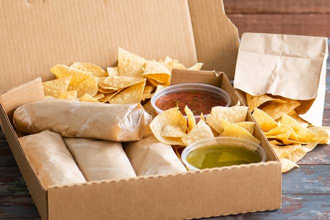 Burrito Box Large: Serves 12 to 15
