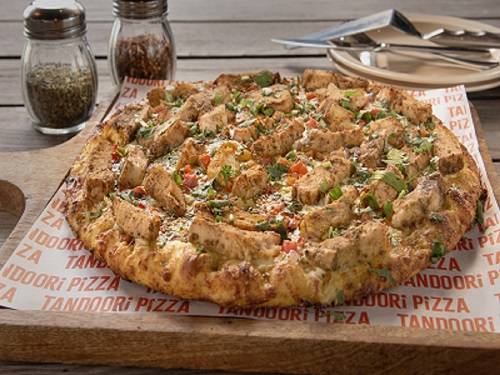 Butter Chicken Pizza