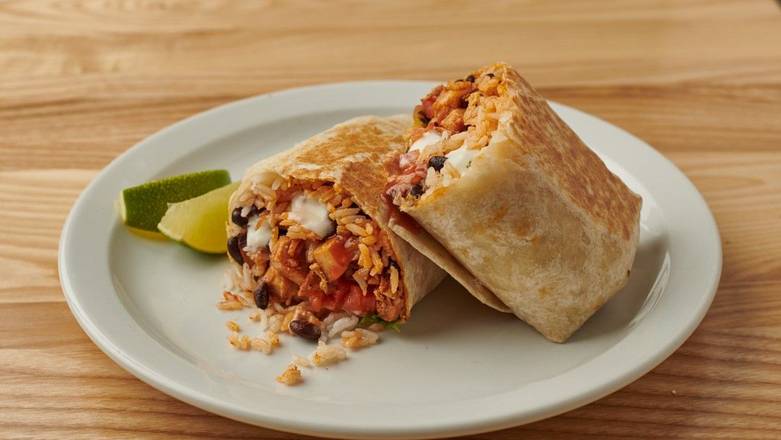 BYO BUFFALO CHICKEN BURRITO