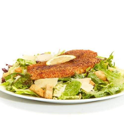 Caesar Salad with Grilled Tilapia