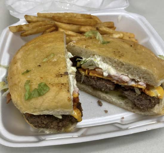 Cajun Bacon CheeseBurger