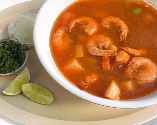 CALDO DE CAMARÓN (SHRIMP)