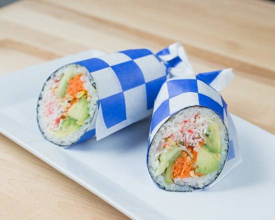 California Crab Salad Burrito