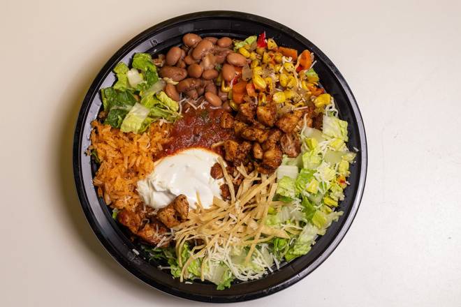 Carne asada burrito bowl