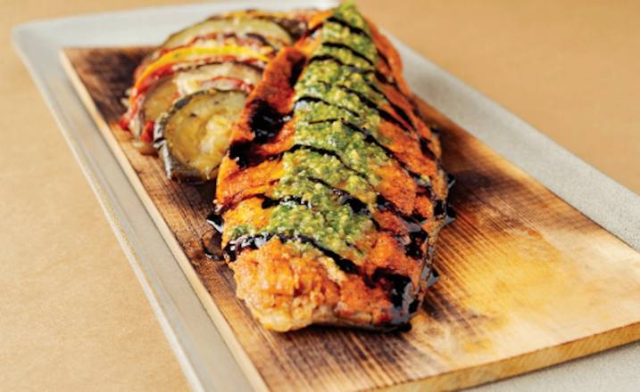 Cedar Plank-Fired Redfish | GF, DFM