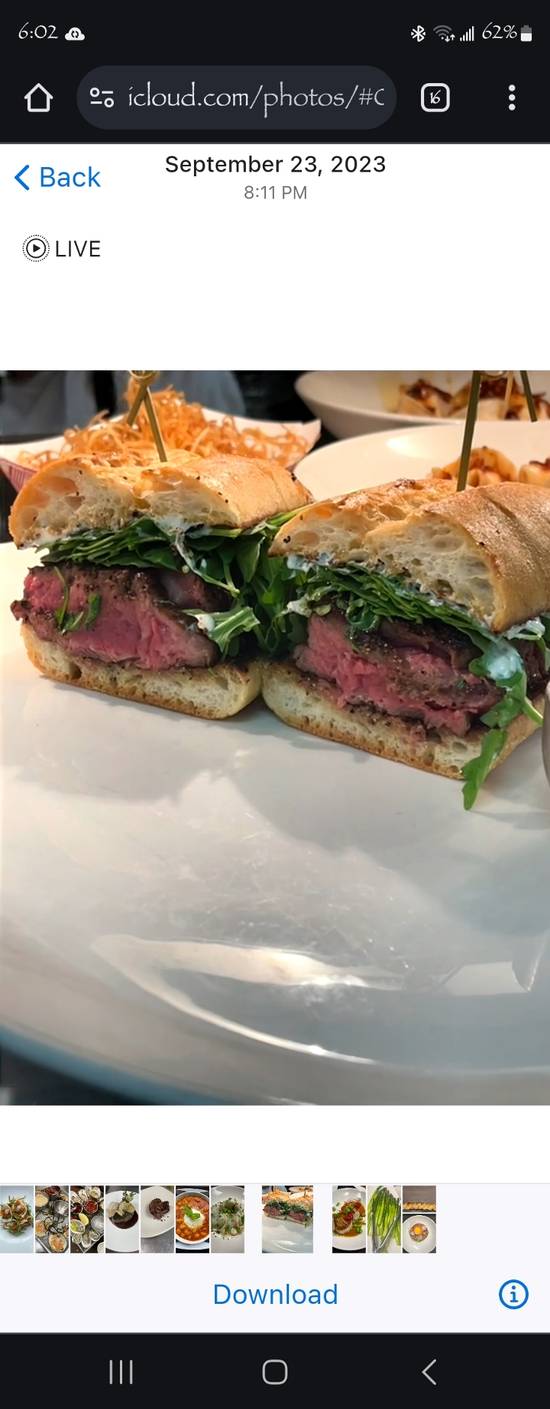Char Royale Steak Sandwich