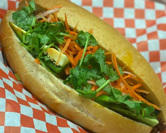 Charbroiled Chicken Banh Mi