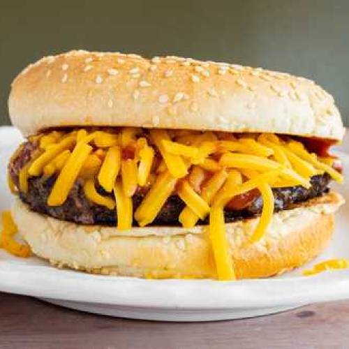 Charcoal Oven Cheeseburger