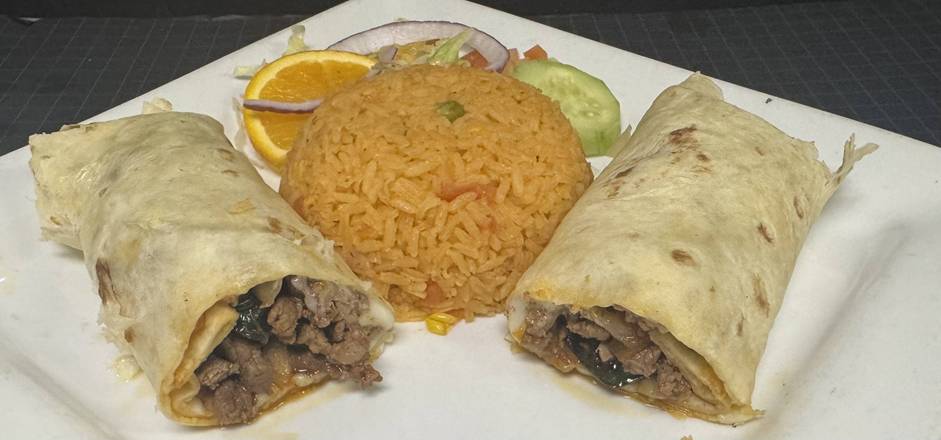 Cheese Steak Burrito*