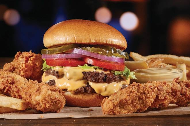 Cheeseburger & Tender Combo