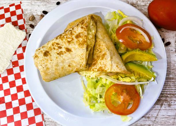 Cheesy Bean Burrito