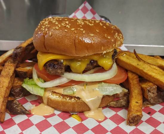 Cheesy Burger