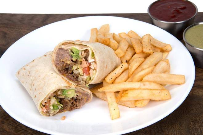 Chicharron Burrito