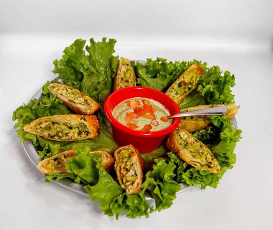Chicken Avocado Egg Rolls