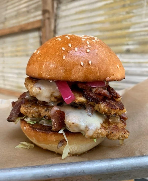 Chicken Bacon Ranch Burger