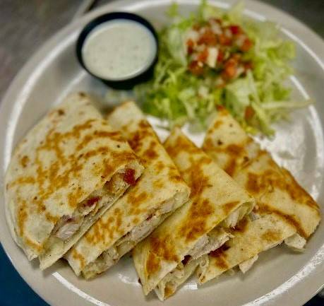 Chicken Bacon Ranch Dilla