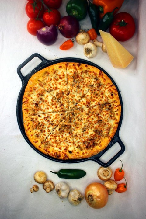Chicken Bacon Ranch Pizza Feast