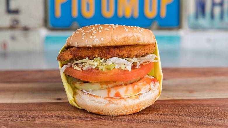 CHICKEN BURGER FRIED