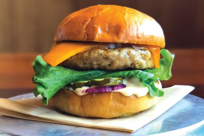 chicken burger