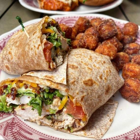 Chicken Club Wrap.