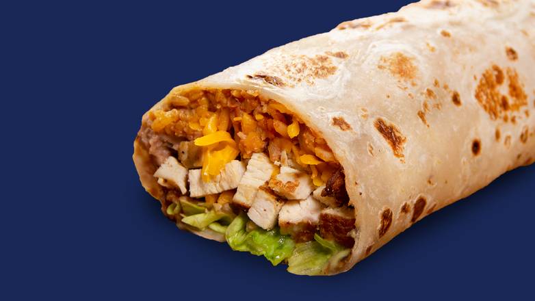 Chicken Fajitas Burrito