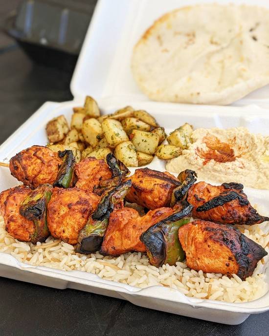 Chicken Kabob Plate