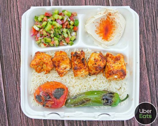 Chicken Kabob Plate